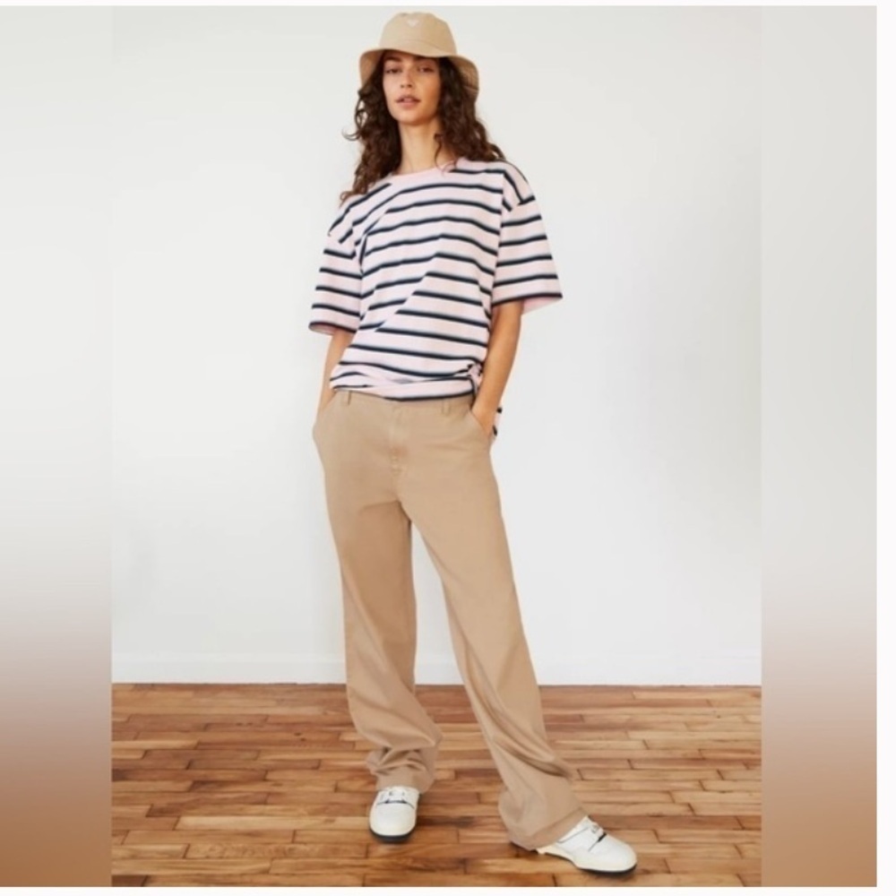 Aritzia TNA Wide Straight Leg Sedwick Pant size 2